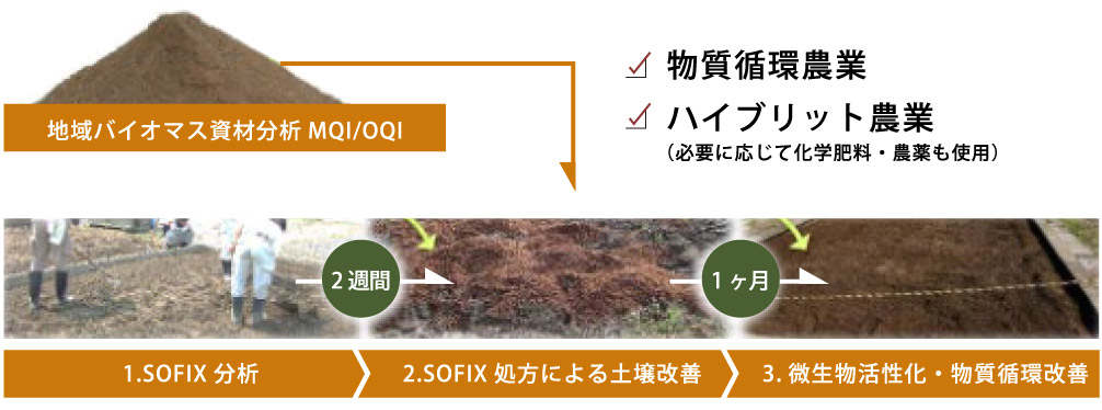 SOFIXに基づく農地整備